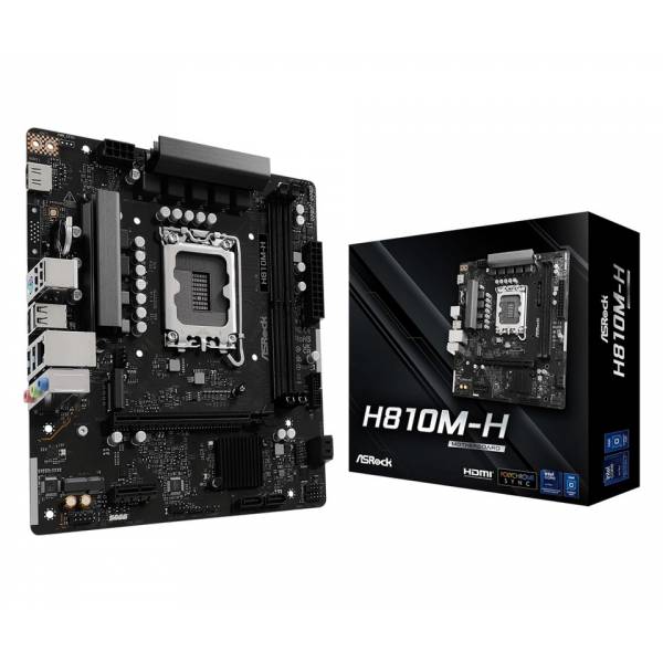 ASRock H810M-H Intel H810 2*DDR5 1*M.2